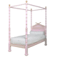 canopy bed / single / traditional / girl's