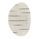 contemporary rug / striped / polyester / polypropylene