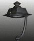 urban lamp post / garden / contemporary / cast aluminum