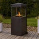 gas fireplace / free-standing / island / central