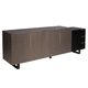 contemporary sideboard / wooden / with drawers / with swing doors