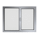 aluminum profile / for window / for door / custom-made