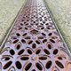 iron drain grate / for public space