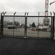 swing gate / metal / with bars / rapid action