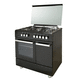gas range cooker / 4 burner / 1 oven / cast iron