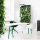 preserved green wall / modular-panel / natural / indoor