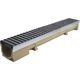 drainage channel with grating / slot / sloped / polymer