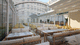 self-supporting pergola / aluminum / PVC fabric sliding canopy / retractable