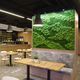 preserved living frame / moss / indoor / custom-made