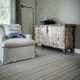 contemporary rug / striped / New Zealand wool / rectangular