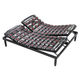 double mattress support / slatted / manual / electric