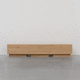 contemporary TV cabinet / lowboard / with storage / 3 doors