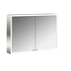 wall-mounted bathroom mirror / contemporary / rectangular / white