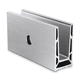 anodized aluminum profile / U-shaped / for railing / precast