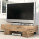 traditional TV cabinet / lowboard / wooden