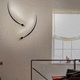 contemporary wall light / indoor / aluminum / geometric