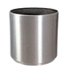 stainless steel planter / round / contemporary / commercial