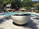 bioethanol fire pit / concrete