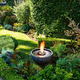 gas fire pit / concrete