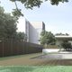 louvered fencing / garden / for public spaces / metal
