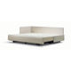 pull-out bed / single / contemporary / upholstered