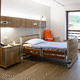 DALI light fixture / surface-mounted / LED / linear