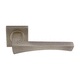 door handle / brass / chrome-plated brass / contemporary