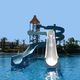 curved water slide / upright / for water park / multiple
