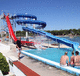 curved water slide / for water park / multiple / tubular