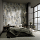 porcelain stoneware tile / matte / indoor / bathroom