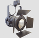 LED track light / round / aluminum / commercial