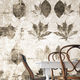 contemporary wallpaper / nature pattern / printed