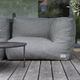 contemporary armchair / fabric / modular / corner