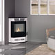 pellet heating stove / 5 kW...10 kW / corner / contemporary