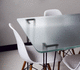 float glass panel / translucent / frosted / for interior