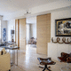 sliding door / interior / solid wood / aluminum