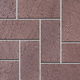 clay paver / outdoor / textured / drive-over