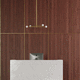 ceiling acoustic panel / for wall / polyester fiber / rectangular