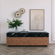 contemporary sideboard / wooden / marble / with drawers