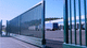 sliding gate / galvanised steel / wire mesh / home
