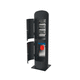 electrical distribution bollard / steel / high-resistance / for compressed air