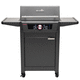 electric barbecue / on casters / steel / cast iron