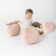 child's pouf / contemporary / fabric / round