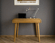 free-standing desk / contemporary / wooden / straight