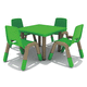 contemporary table and chair set / plastic / child's / custom