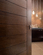 interior door / walnut / swing / without glazing