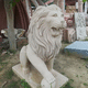 sandstone sculpture / outdoor / floor-mounted / commercial