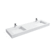 double vanity top / stone resin / Solid Surface