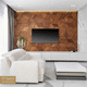 oak decorative panel / plywood / American walnut / solid wood