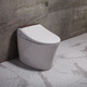 smart toilet / free-standing / ceramic / commercial
